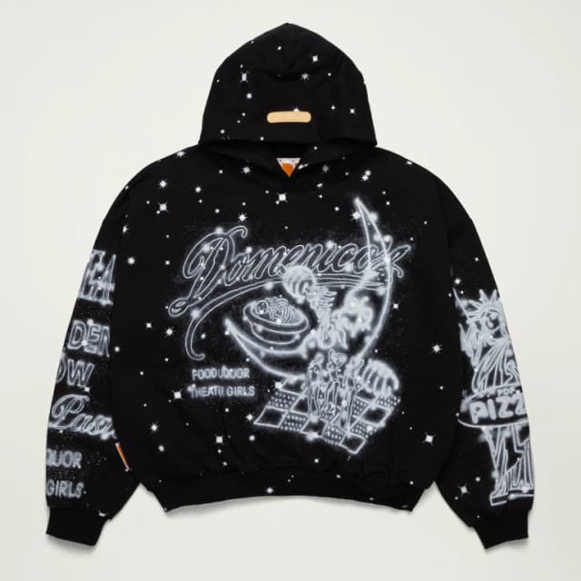 HOODIE MI ITALIAN RECIPE // BLACK